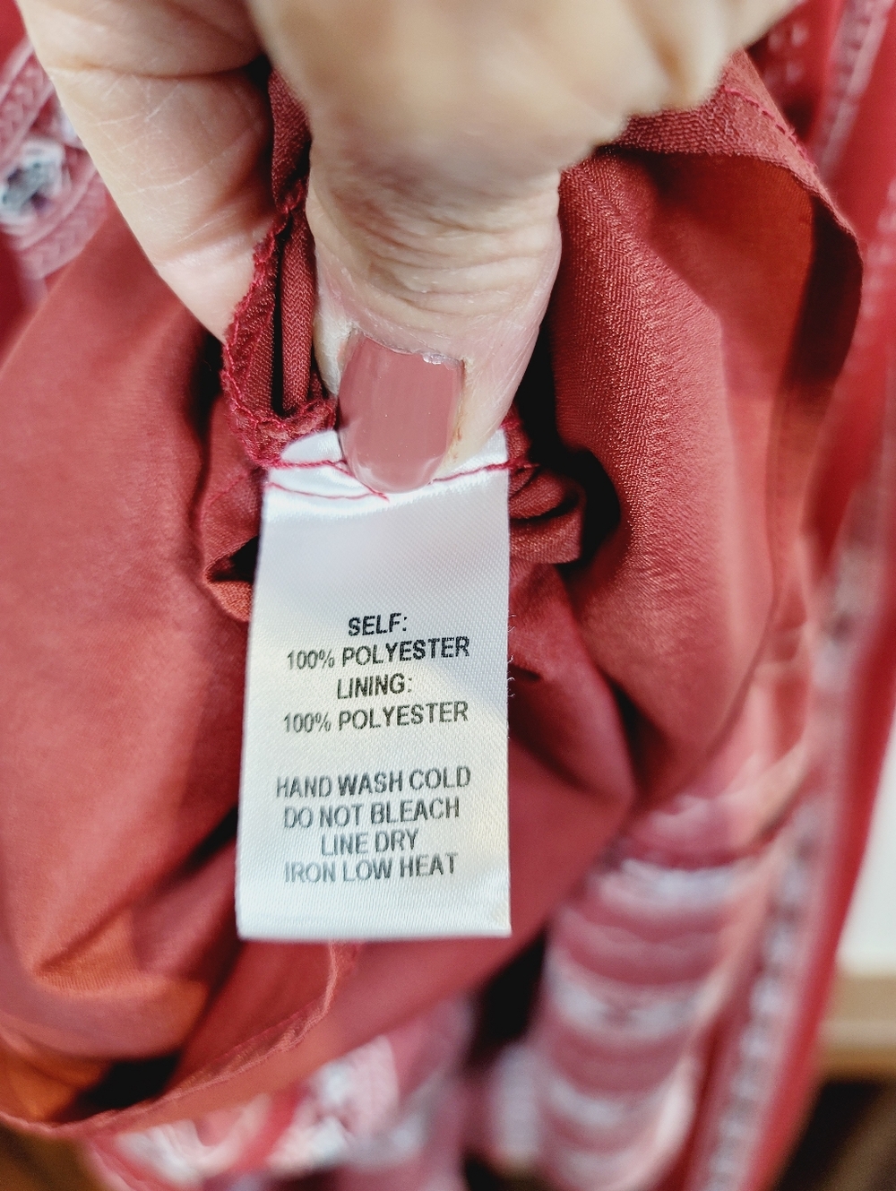Lulu's Calabadh Rust Red Striped V-Neck Spaghetti Strap Maxi Dress, Size Medium - Picture 4 of 4
